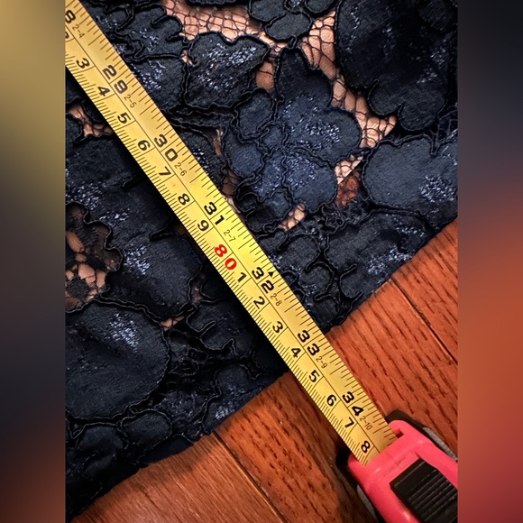 Wayf long sleeve lace navy blue dress - Picture 5 of 8